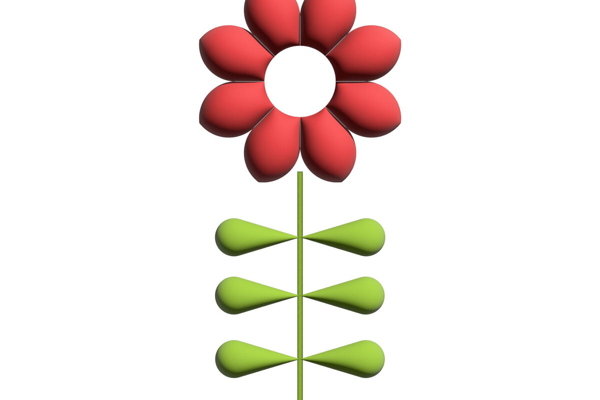 Intra απο ξύλο plywood  Χρώμα wenge 3mm-4mm πάχος - Πολύχρωμα λουλούδια της άνοιξης με λέιζερ . Δίασταση 20x20 cm INTRAFABR-56160740