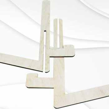 Intra απο ξύλο plywood  Χρώμα wenge 3mm-4mm πάχος - Συμπαγής βάση στήριξης, Σχεδιαστική . Δίασταση 160x115 cm INTRAFABR-61592776 - Image 2