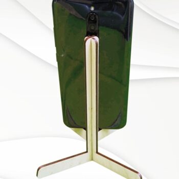 Intra απο ξύλο plywood  Χρώμα wenge 3mm-4mm πάχος - Συμπαγής βάση στήριξης, Σχεδιαστική . Δίασταση 160x115 cm INTRAFABR-61592776 - Image 4