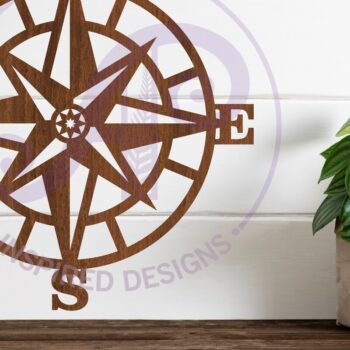 Intra απο ξύλο plywood Χρώμα wenge 3mm-4mm πάχος - Επιγραφή τοίχου πυξίδας, . Διάνυσμα Δίασταση 40x50 cm INTRAFABR-27554743 - Image 1