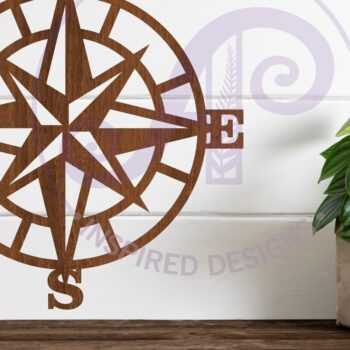 Intra απο ξύλο plywood Χρώμα wenge 3mm-4mm πάχος - Επιγραφή τοίχου πυξίδας, . Διάνυσμα Δίασταση 40x50 cm INTRAFABR-27554743 - Image 2