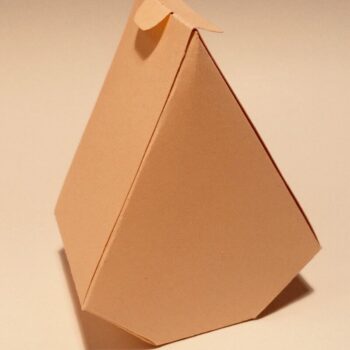 Intra απο ξύλο plywood Χρώμα wenge 3mm-4mm πάχος - Κουτί κώνου Δίασταση 20x20 cm INTRAFABR-113865459 - Image 4