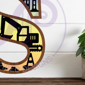 Intra απο ξύλο plywood  Χρώμα wenge 3mm-4mm πάχος - Κατασκευή Large S Wall Letter 3 Layer Δίασταση 30x20 cm INTRAFABR-71450752