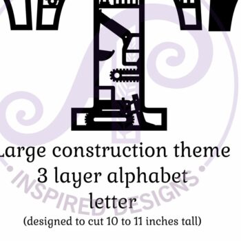 Intra απο ξύλο plywood  Χρώμα wenge 3mm-4mm πάχος - Κατασκευή Large T Wall Letter 3 Layer Δίασταση 30x20 cm INTRAFABR-68457459 - Image 2