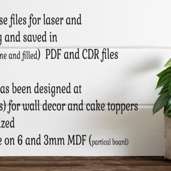 Intra απο ξύλο plywood  Χρώμα wenge 3mm-4mm πάχος - Σημάδι τοίχου δύο επιπέδων αριθμών κατασκευής Δίασταση 30x20 cm INTRAFABR-70829257 - Image 3