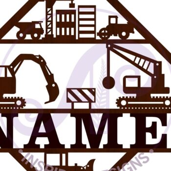 Intra απο ξύλο plywood Χρώμα wenge 3mm-4mm πάχος - Πινακίδα ονόματος εργοταξίου Δίασταση 30x20 cm INTRAFABR-102549674 - Image 2