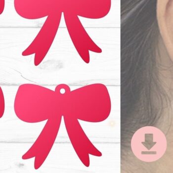 Intra απο ξύλο plywood  Χρώμα wenge 3mm-4mm πάχος - Κοκέτα Αισθητικά Σκουλαρίκια Δίασταση 3x3 cm INTRAFABR-36513962 - Image 1