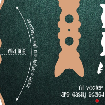 Intra απο ξύλο plywood  Χρώμα wenge 3mm-4mm πάχος - Πρότυπο θήκης Lollipop Corgi Dog Δίασταση 30x20 cm INTRAFABR-102980749 - Image 1