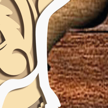 Intra απο ξύλο plywood Χρώμα wenge 3mm-4mm πάχος - Corgi , Gifts Dog Silhouette Δίασταση 30x20 cm INTRAFABR-103926680 - Image 4