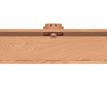 Intra απο ξύλο plywood Χρώμα wenge 3mm-4mm πάχος - Γωνιακό λουλουδάτο μοτίβο Box Δίασταση 30x30 cm INTRAFABR-104827017 - Image 5