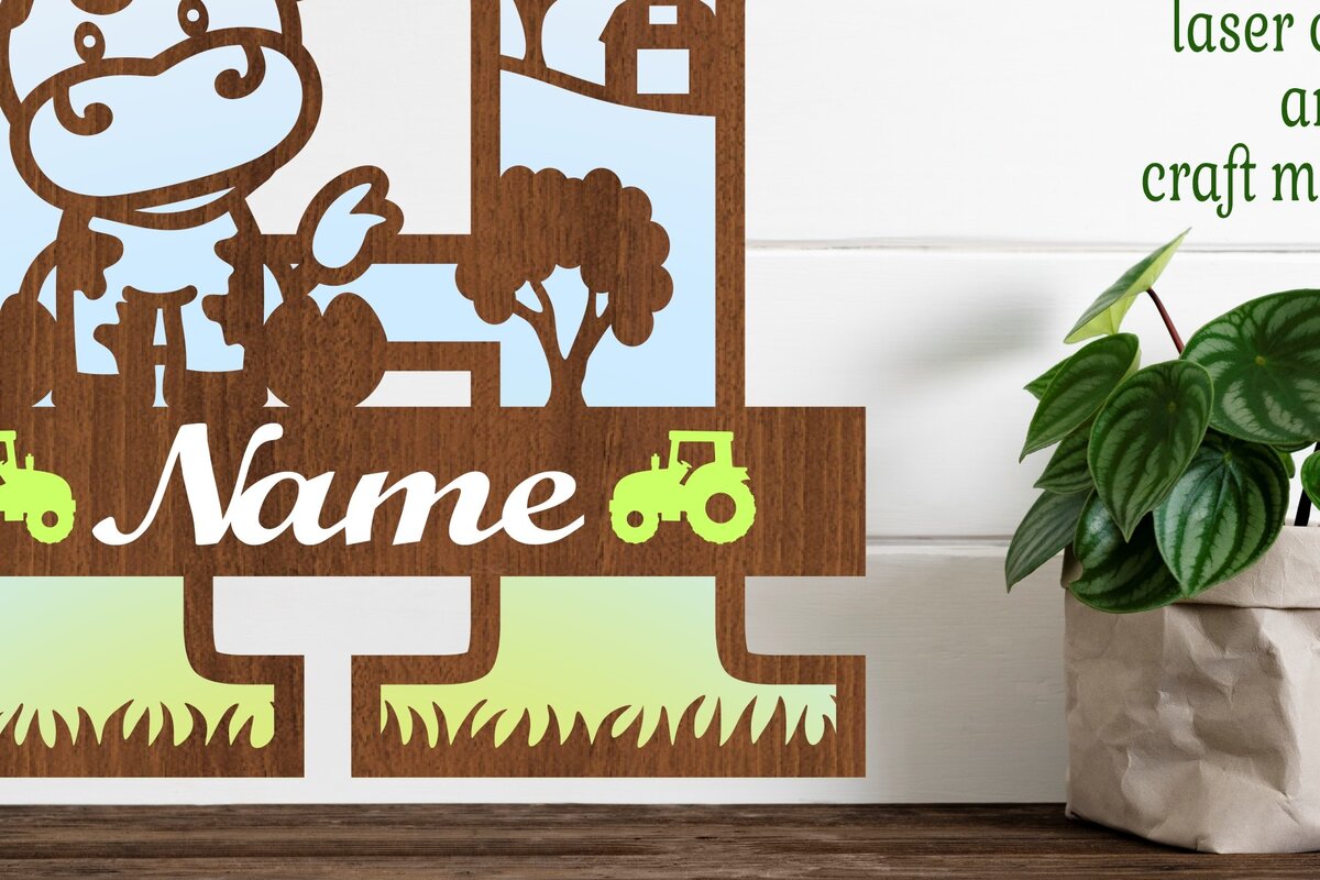 Intra απο ξύλο plywood  Χρώμα wenge 3mm-4mm πάχος - Μονόγραμμα κεφαλαίου αγελάδας Γράμμα H Αποκοπή Δίασταση 30x20 cm INTRAFABR-56707769