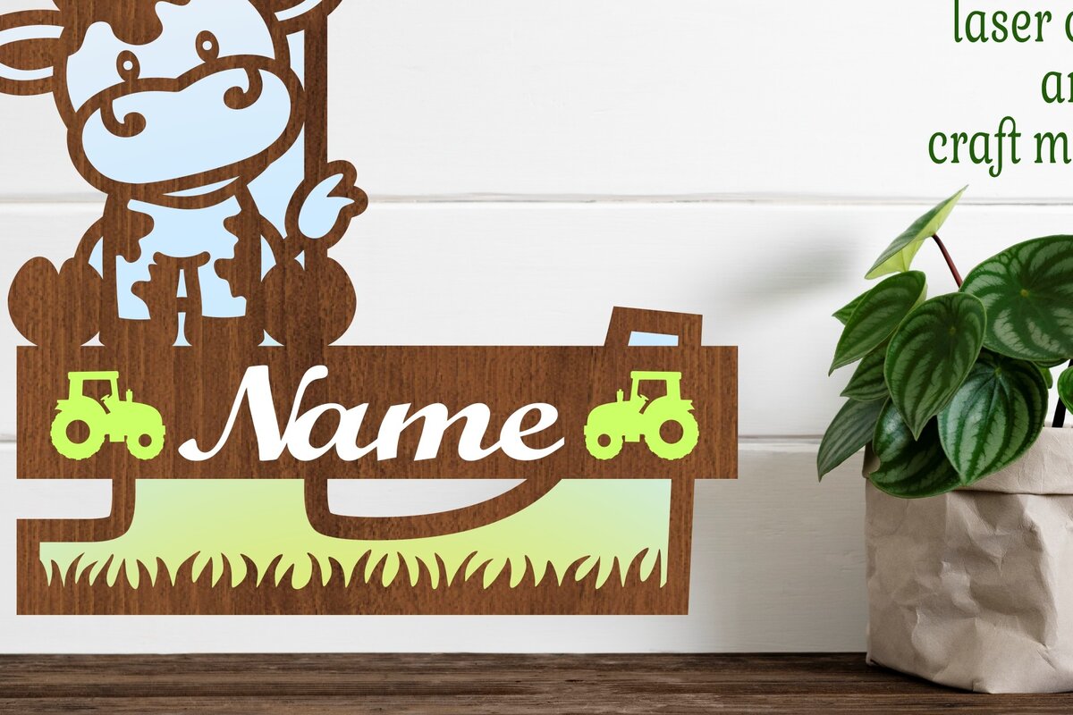 Intra απο ξύλο plywood  Χρώμα wenge 3mm-4mm πάχος - Μονόγραμμα κεφαλαίου αγελάδας Γράμμα L Αποκοπή Δίασταση 30x20 cm INTRAFABR-88086288