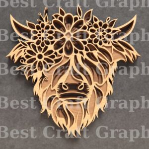 Intra απο ξύλο plywood  Χρώμα wenge 3mm-4mm πάχος - Αρχεία αποκοπής με στρώματα κρανίου αγελάδας Δίασταση 20x20 cm INTRAFABR-76824863