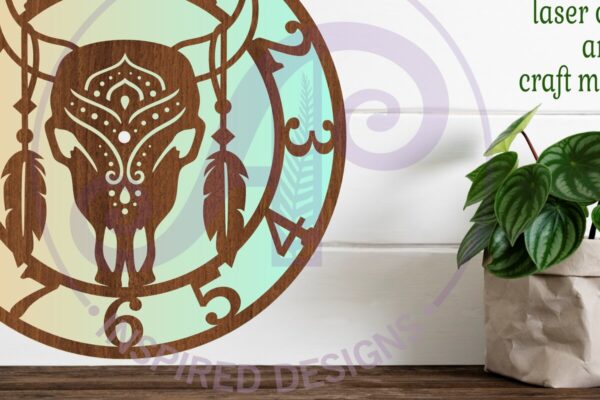 1758692850_Cow-skull-wall-clock-laser-cut-files-Graphics-100020085-1-1