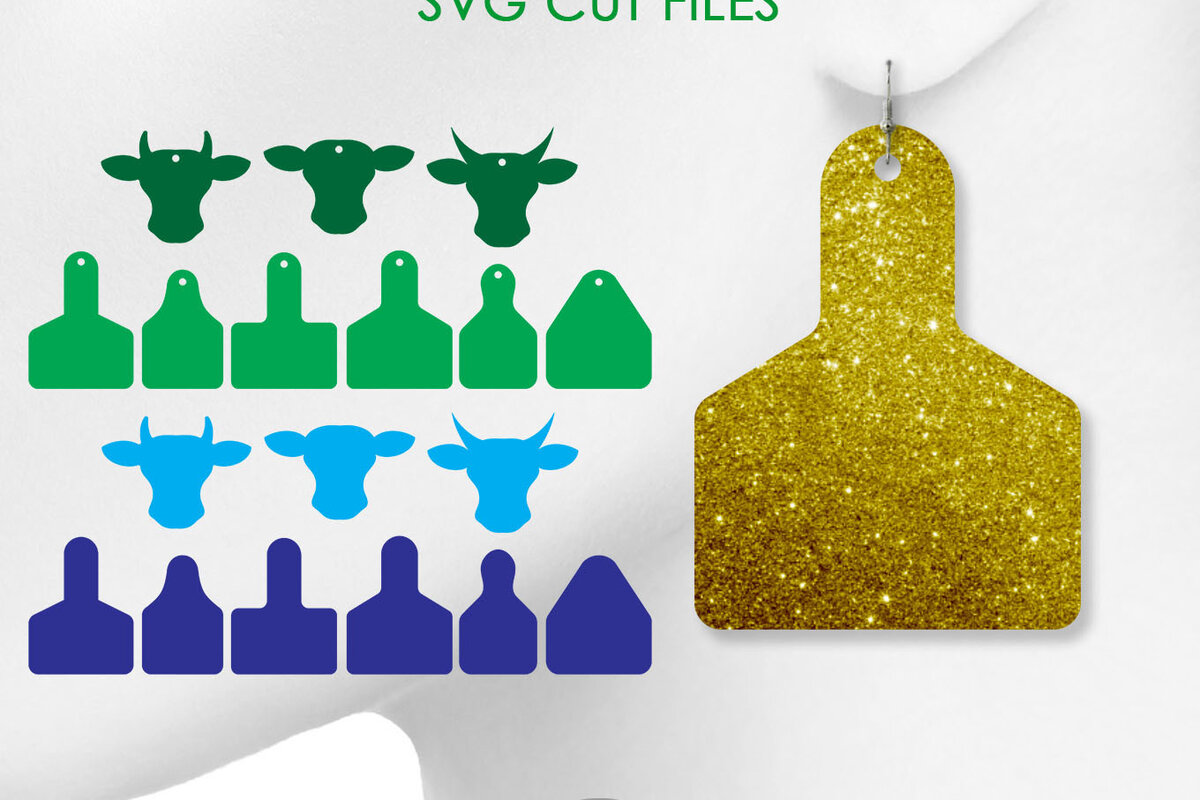 Intra απο ξύλο plywood  Χρώμα wenge 3mm-4mm πάχος - Σκουλαρίκια με ετικέτα αγελάδας, σκουλαρίκια κεφαλής αγελάδας Δίασταση 3x3 cm INTRAFABR-75904484