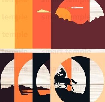 Intra απο ξύλο plywood  Χρώμα wenge 3mm-4mm πάχος - Cowboy Cricut, Cowboy Layered, Cowboy Δίασταση 30x20 cm INTRAFABR-79150093 - Image 3