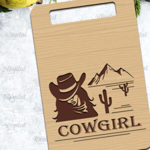 Intra απο ξύλο plywood Χρώμα wenge 3mm-4mm πάχος - Cowboy Cutting Board Δίασταση 30x20 cm INTRAFABR-81693083
