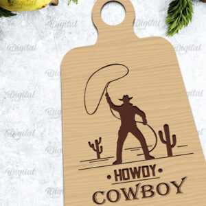 Intra απο ξύλο plywood Χρώμα wenge 3mm-4mm πάχος - Cowboy Cutting Board Δίασταση 30x20 cm INTRAFABR-122244787