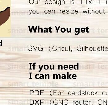 Intra απο ξύλο plywood  Χρώμα wenge 3mm-4mm πάχος - Cowboy Party Εκτυπώσιμο, Cowboy Party3d Δίασταση 20x20 cm INTRAFABR-98641410 - Image 3