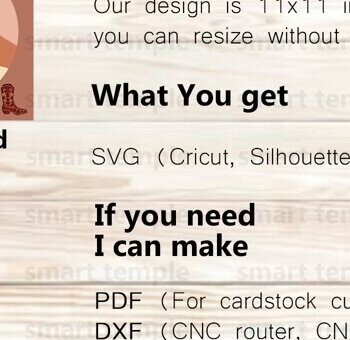 Intra απο ξύλο plywood Χρώμα wenge 3mm-4mm πάχος - Cowgirl 3d Light Box, Cowgirl Layered Δίασταση 30x20 cm INTRAFABR-123360280 - Image 3