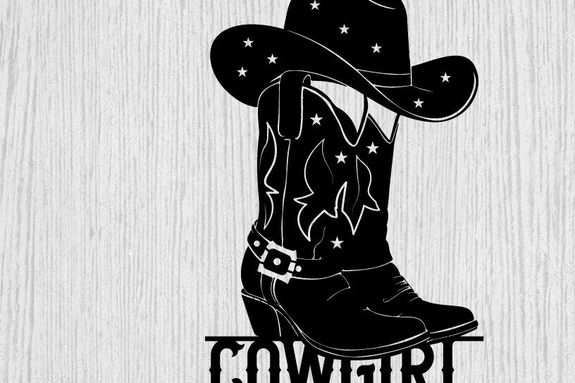 Intra απο ξύλο plywood  Χρώμα wenge 3mm-4mm πάχος - κοπής με λέιζερ ού τοίχου Cowgirl Δίασταση 40x50 cm INTRAFABR-85476712