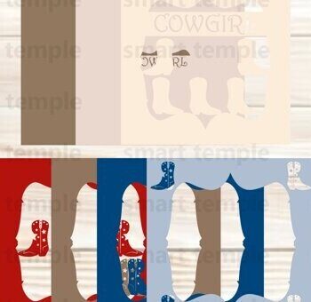 Intra απο ξύλο plywood Χρώμα wenge 3mm-4mm πάχος - Cowgirl Multilayered, Cowgirl 3d διάνυσμα Δίασταση 30x20 cm INTRAFABR-99708641 - Image 3