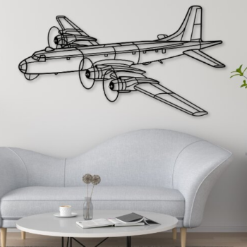 Intra απο ξύλο plywood Χρώμα wenge 3mm-4mm πάχος - CP 170 Argus Aircraft Dxf Δίασταση 20x20 cm INTRAFABR-99709052 - Image 1