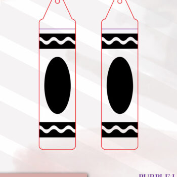 Intra απο ξύλο plywood Χρώμα wenge 3mm-4mm πάχος - Σκουλαρίκια με κραγιόν Δίασταση 3x3 cm INTRAFABR-111323583 - Image 3