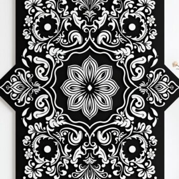 Intra απο ξύλο plywood  Χρώμα wenge 3mm-4mm πάχος - Creative File Set – Όμορφο Δίασταση 30x30 cm INTRAFABR-111323211 - Image 7