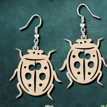 Intra απο ξύλο plywood  Χρώμα wenge 3mm-4mm πάχος - Σετ κοπής με λέιζερ Creepy Crawlers Animal Δίασταση 900x900 cm INTRAFABR-88452886 - Image 4