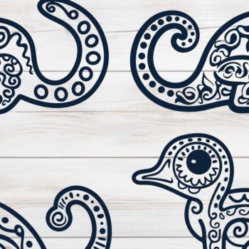 Intra απο ξύλο plywood  Χρώμα wenge 3mm-4mm πάχος - Πακέτο Cricut Χριστουγεννιάτικο Animal Δίασταση 4x4 cm INTRAFABR-110275183 - Image 8