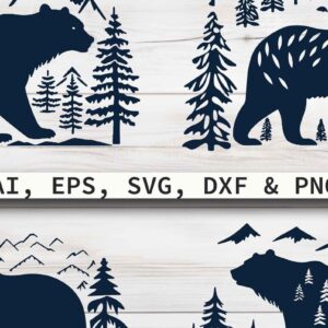 Intra απο ξύλο plywood  Χρώμα wenge 3mm-4mm πάχος - Πακέτο Cricut Christmas Bear Δίασταση 4x4 cm INTRAFABR-73876653