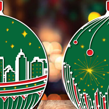 Intra απο ξύλο plywood  Χρώμα wenge 3mm-4mm πάχος - Πακέτο Cricut Χριστουγεννιάτικη διακόσμηση Δίασταση 4x4 cm INTRAFABR-121963730 - Image 3