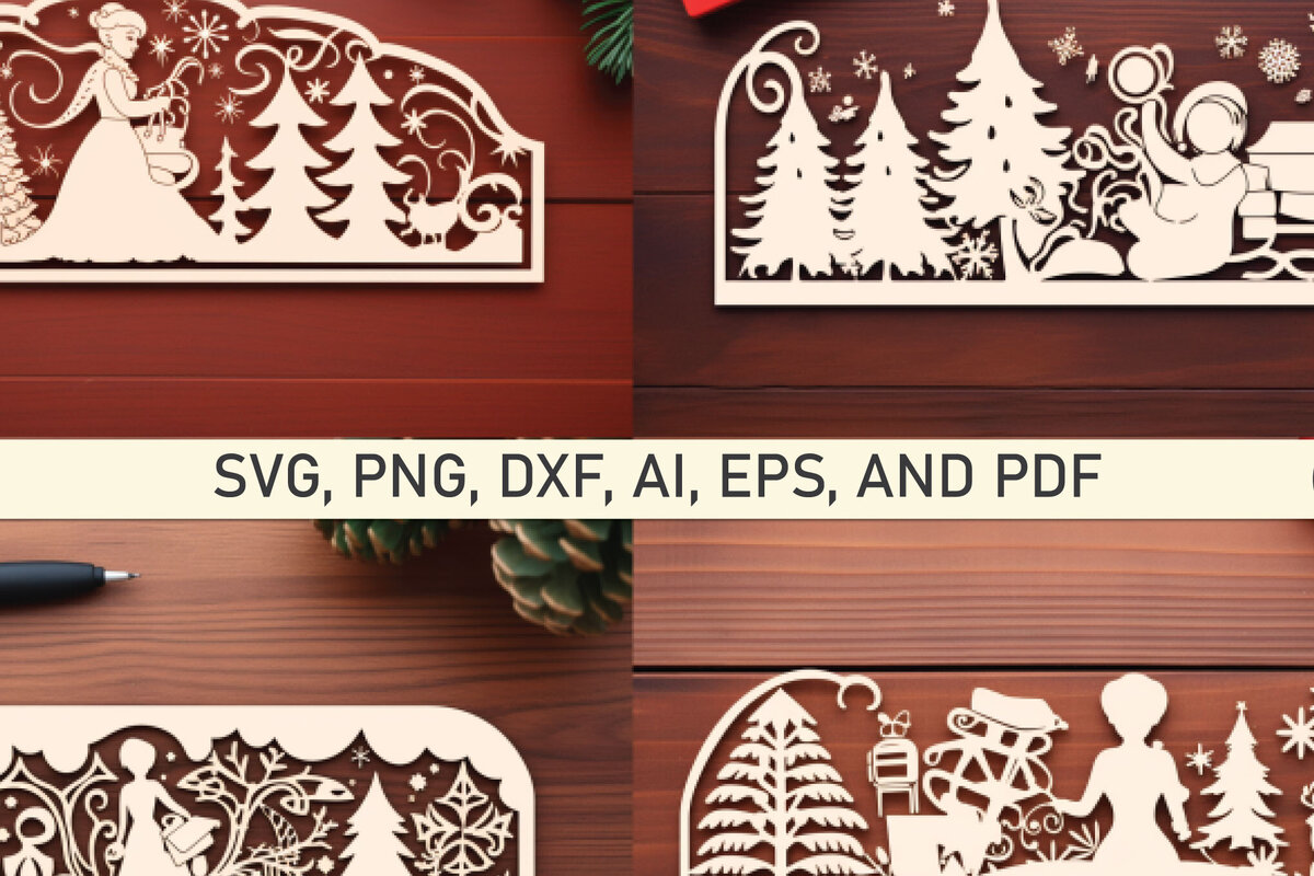 Intra απο ξύλο plywood  Χρώμα wenge 3mm-4mm πάχος - Πακέτο Cricut Χριστουγεννιάτικη διακόσμηση Δίασταση 4x4 cm INTRAFABR-114687826