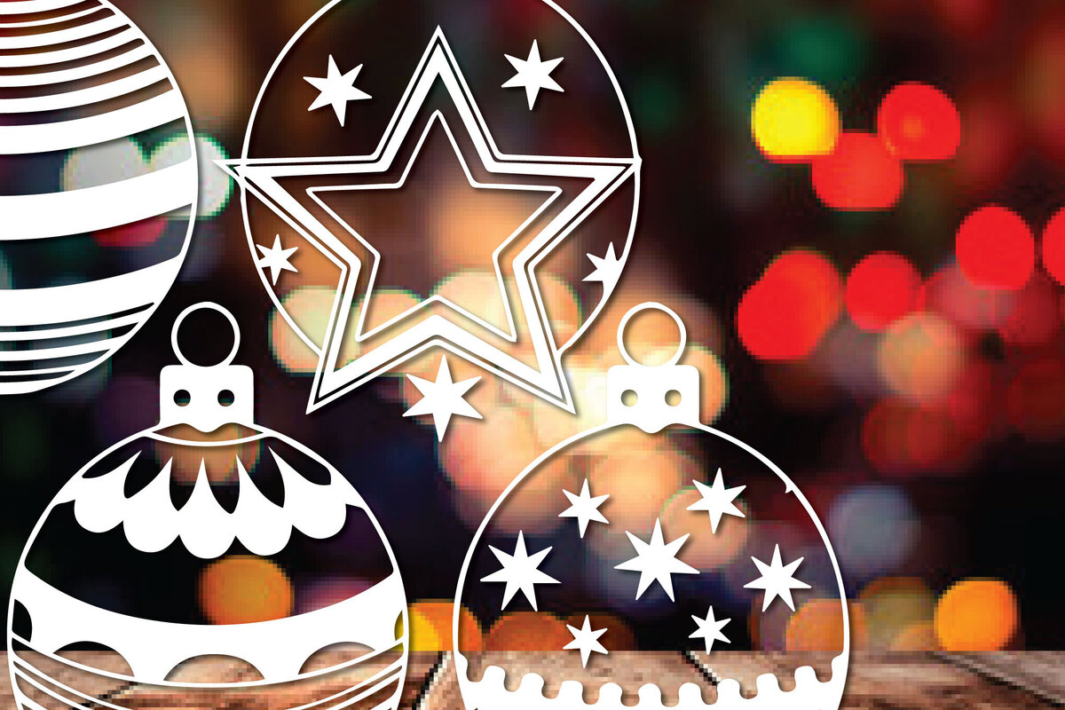 Intra απο ξύλο plywood  Χρώμα wenge 3mm-4mm πάχος - Πακέτο Cricut Χριστουγεννιάτικη διακόσμηση Δίασταση 4x4 cm INTRAFABR-114687928