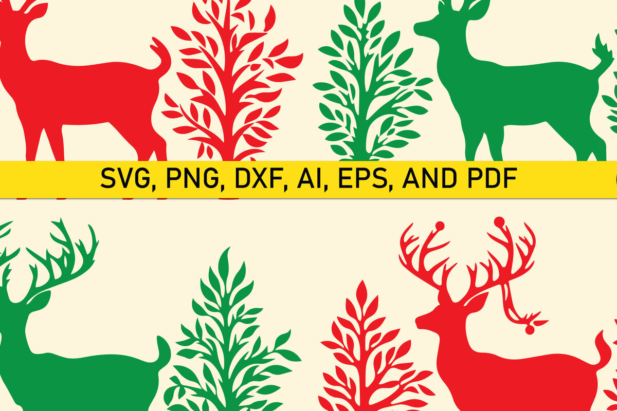 Intra απο ξύλο plywood  Χρώμα wenge 3mm-4mm πάχος - Πακέτο Cricut Christmas Deer Δίασταση 4x4 cm INTRAFABR-124385876