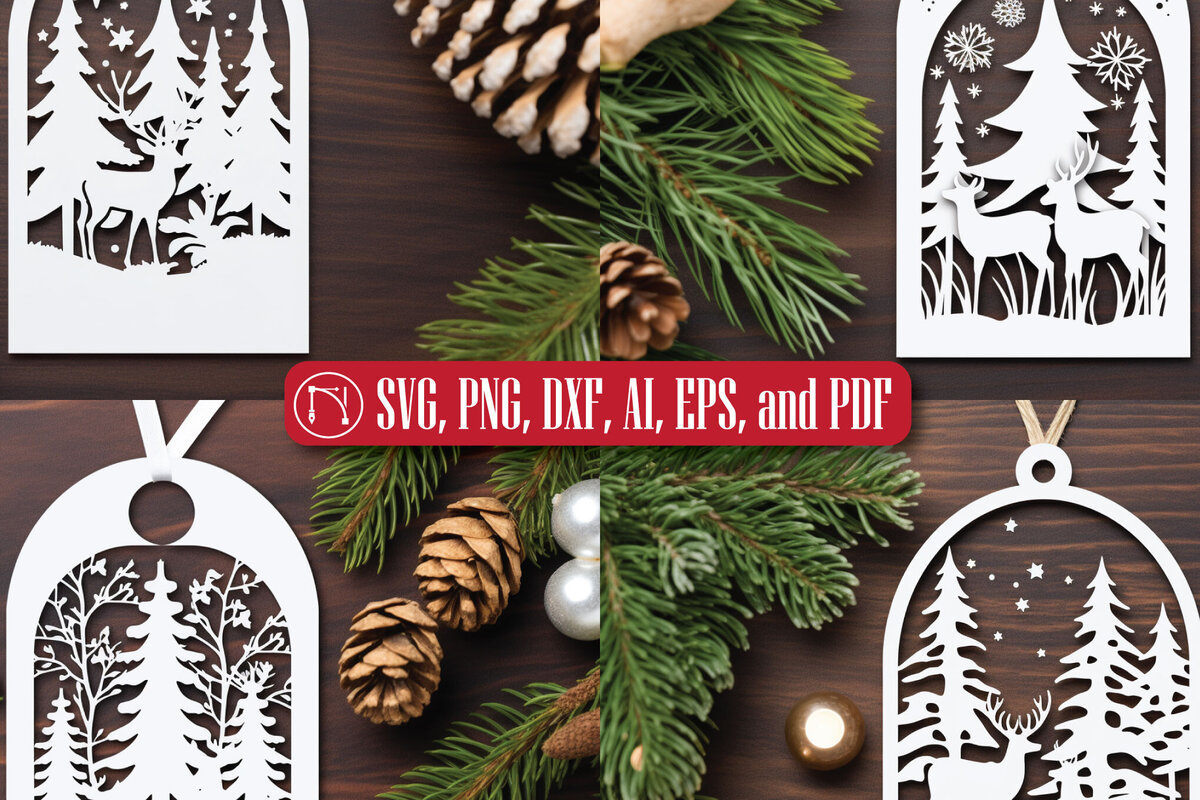 Intra απο ξύλο plywood  Χρώμα wenge 3mm-4mm πάχος - Πακέτο με ετικέτα δώρου Χριστουγέννων Cricut Δίασταση 4x4 cm INTRAFABR-119741784