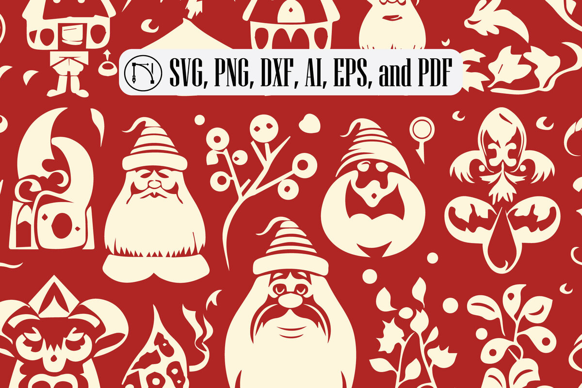 Intra απο ξύλο plywood  Χρώμα wenge 3mm-4mm πάχος - Πακέτο Cricut Christmas Gnome Δίασταση 4x4 cm INTRAFABR-7841967