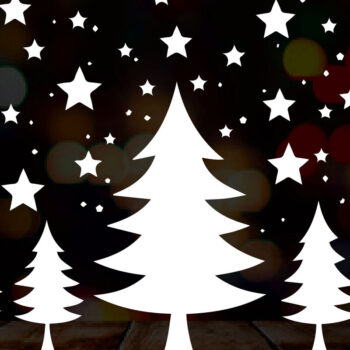 Intra απο ξύλο plywood Χρώμα wenge 3mm-4mm πάχος - Cricut Χριστουγεννιάτικο Στολίδι Decor Δίασταση 4x4 cm INTRAFABR-26145525 - Image 1