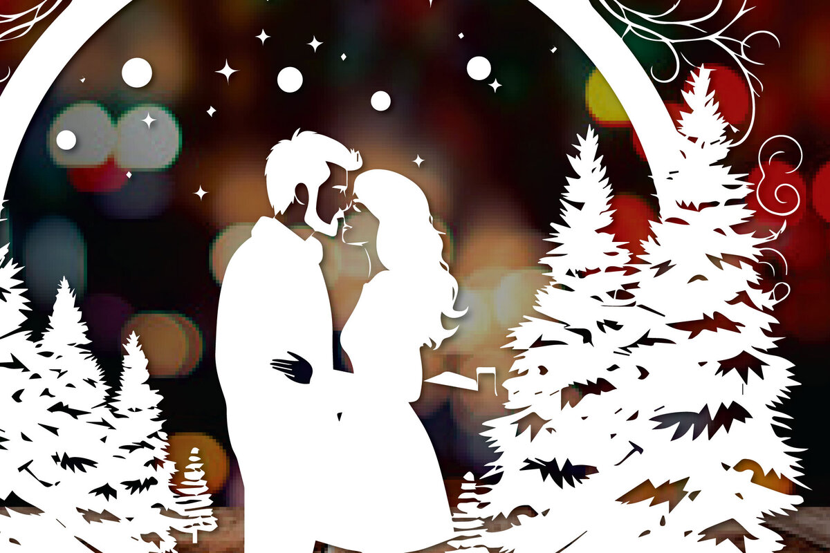 Intra απο ξύλο plywood  Χρώμα wenge 3mm-4mm πάχος - Cricut Χριστουγεννιάτικο Στολίδι Decor Δίασταση 4x4 cm INTRAFABR-23244632