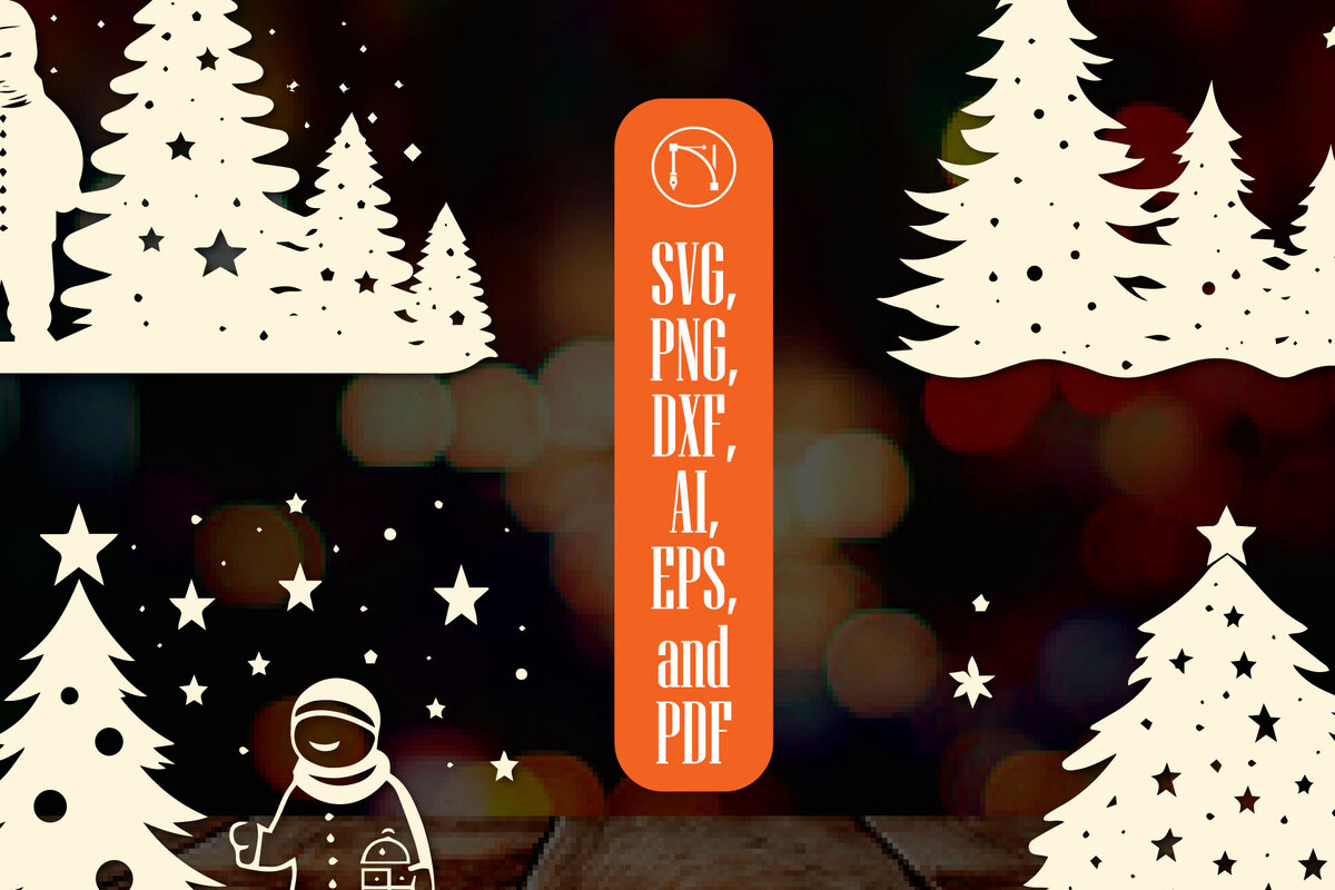 Intra απο ξύλο plywood  Χρώμα wenge 3mm-4mm πάχος - Πακέτο Cricut Christmas Snowman Δίασταση 6x6 cm INTRAFABR-103776873