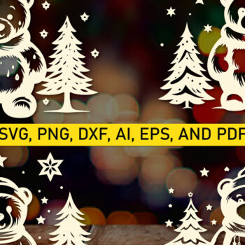 Intra απο ξύλο plywood  Χρώμα wenge 3mm-4mm πάχος - Πακέτο Cricut Christmas Snowman Δίασταση 6x6 cm INTRAFABR-88626738 - Image 1