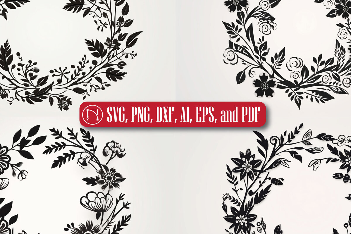 Intra απο ξύλο plywood  Χρώμα wenge 3mm-4mm πάχος - Πακέτο Χριστουγεννιάτικου στεφάνου Cricut Δίασταση 6x6 cm INTRAFABR-116549520