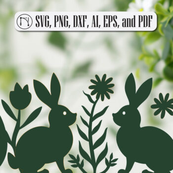 Intra απο ξύλο plywood  Χρώμα wenge 3mm-4mm πάχος - Cricut Πασχαλινό Δίασταση 4x4 cm INTRAFABR-85930163 - Image 1