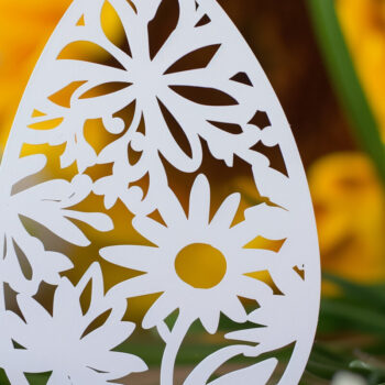 Intra απο ξύλο plywood  Χρώμα wenge 3mm-4mm πάχος - Πακέτο αρχείων Πασχαλινής Cricut Δίασταση 4x4 cm INTRAFABR-104776679 - Image 5