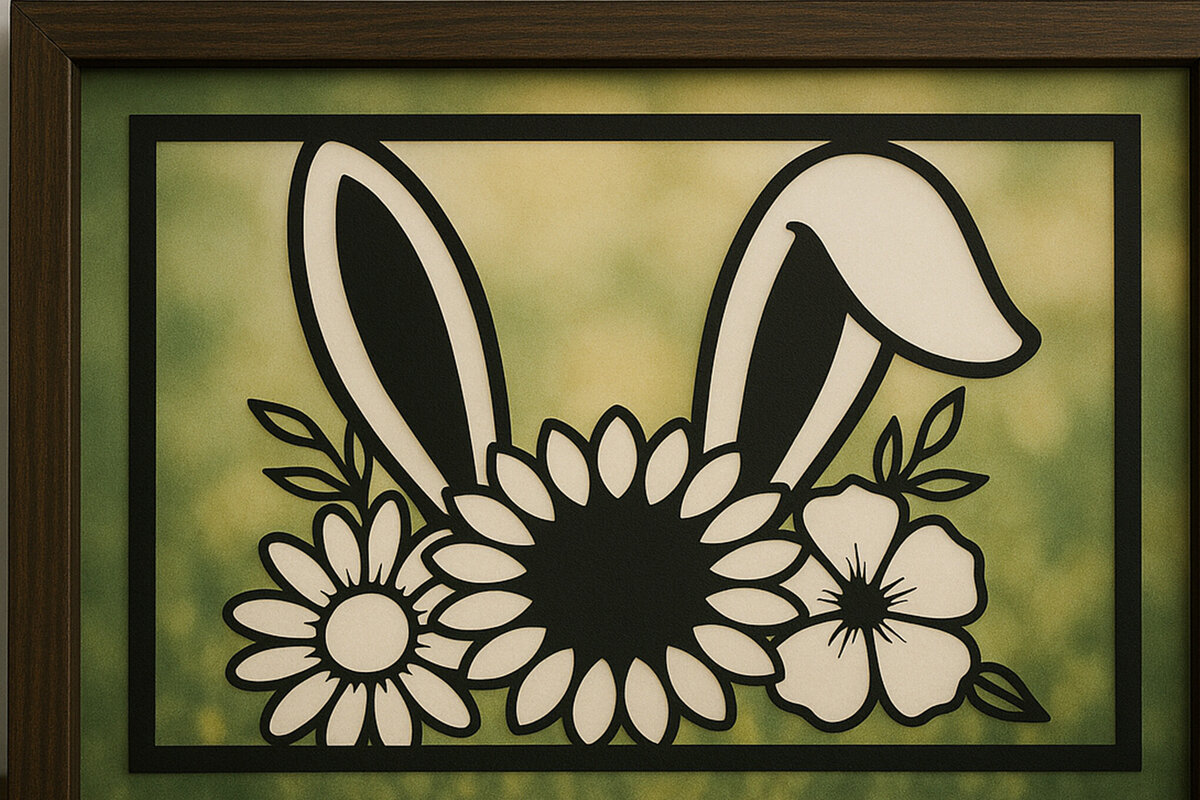 Intra απο ξύλο plywood  Χρώμα wenge 3mm-4mm πάχος - Cricut Πασχαλινή διακόσμηση τοίχου Cut Δίασταση 4x4 cm INTRAFABR-111674763