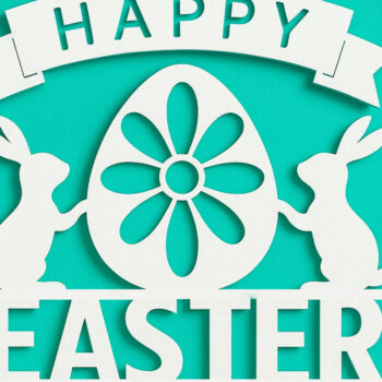 Intra απο ξύλο plywood  Χρώμα wenge 3mm-4mm πάχος - Cricut Πασχαλινή διακόσμηση τοίχου Cut Δίασταση 4x4 cm INTRAFABR-70929674 - Image 1