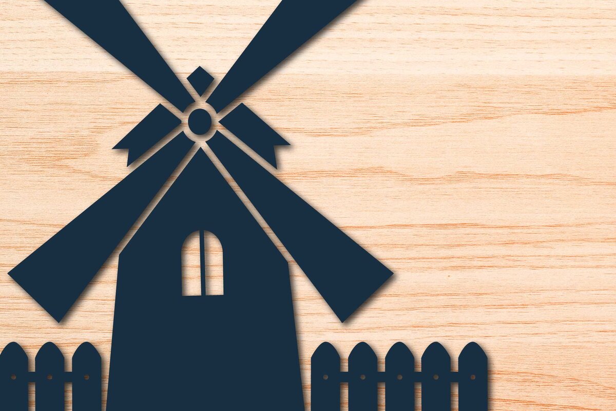 Intra απο ξύλο plywood  Χρώμα wenge 3mm-4mm πάχος - Cricut Farmhouse διανυσματικό Δίασταση 20x20 cm INTRAFABR-85391152