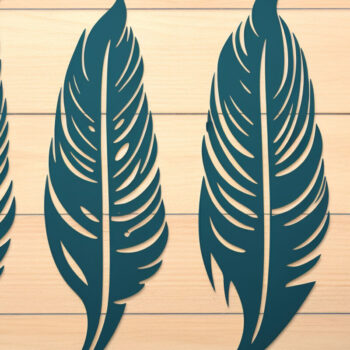 Intra απο ξύλο plywood  Χρώμα wenge 3mm-4mm πάχος - Πακέτο Διακόσμηση με φτερά Cricut Δίασταση 4x4 cm INTRAFABR-85390712 - Image 6