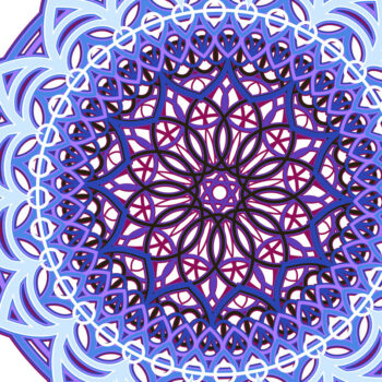 Intra απο ξύλο plywood  Χρώμα wenge 3mm-4mm πάχος - Αρχεία Cricut Αρχεία MANDALA για Cricut Δίασταση 5x12 cm INTRAFABR-83819673 - Image 6